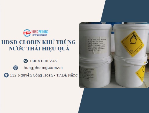 clorin khử trùng nước thải