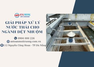 xử lý nước thải dệt nhuộm